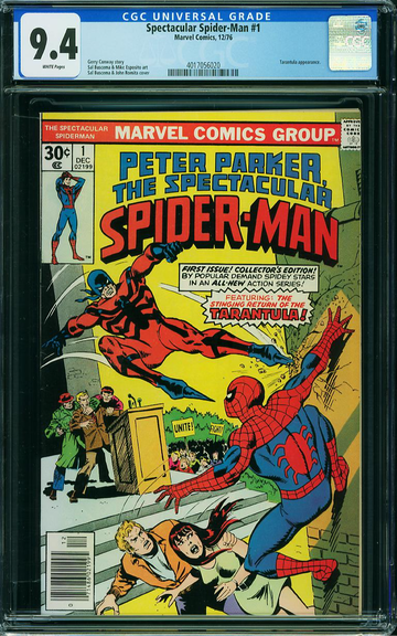 Spectacular Spider-Man #1, CGC 9.4 NM