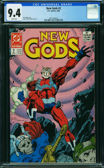 NEW GODS #2, CGC 9.4 NM