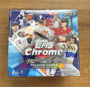 2023 Topps Chrome Sapphire Baseball Hobby Box - IN-HAND!