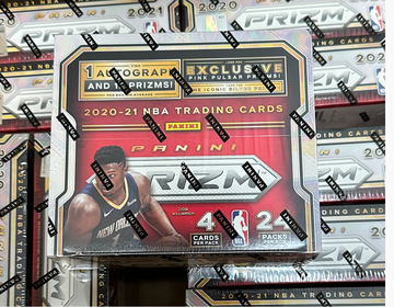 2020-21 PANINI PRIZM BASKETBALL 24 PACK RETAIL BOX - 1 AUTO PER BOX - QTY AVAIL