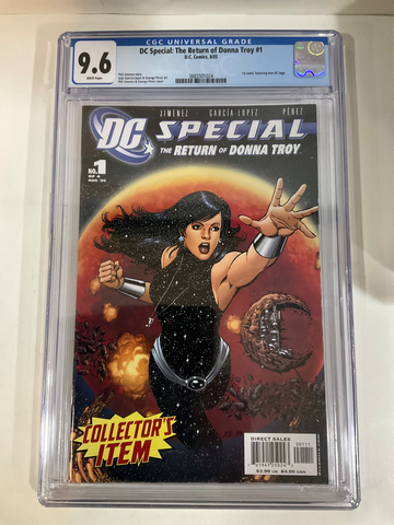 DC Special #1 the return of Donna Troy George Perez art and cover
