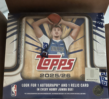 2025 Topps NBA Basketball Hobby Jumbo
