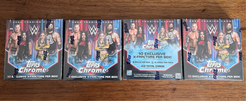 2026 Topps Chrome WWE Mega Box x4