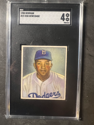 1950 Bowman Don Newcombe SGC 4 #23