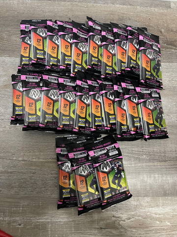 2021 Mosaic football cello packs lot (23)