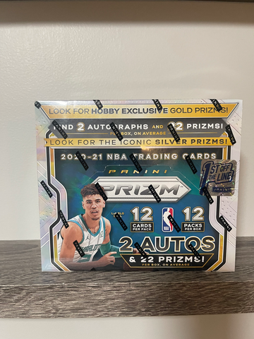 2020-21 NBA Prizm Hobby box FOTL