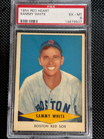 1954 RED HEART DOG FOOD SAMMY WHITE PSA 6