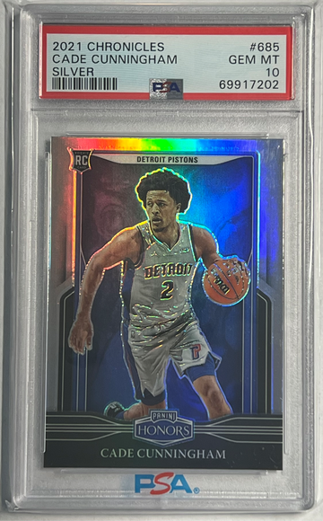 2021 Cade Cunningham Silver PSA 10
