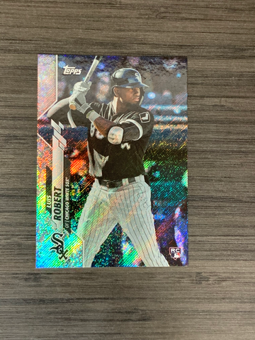 2020 Topps complete set foil board Luis robert /264