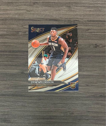 2019 select courtside Zion Williamson 