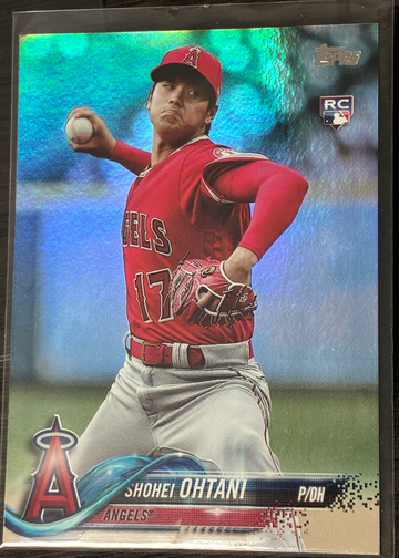 2018 topps update Shohei Ohtani rainbow foil RC