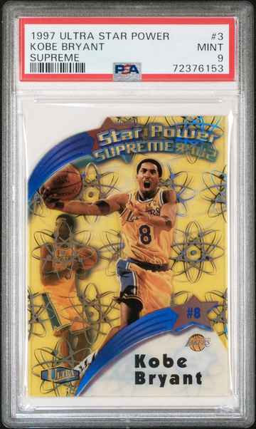 1997 Fleer Ultra Kobe Bryant Star Power Supreme PSA 9