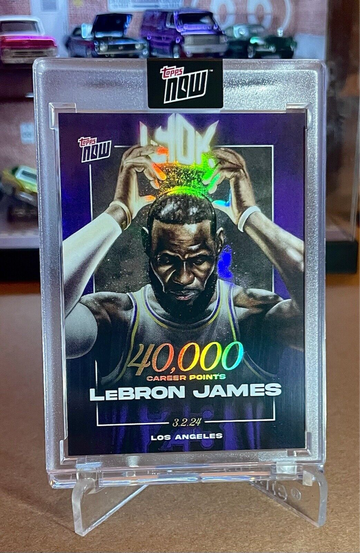 2024 Topps Now - LeBron James #LJ-40K “40k Career Points”