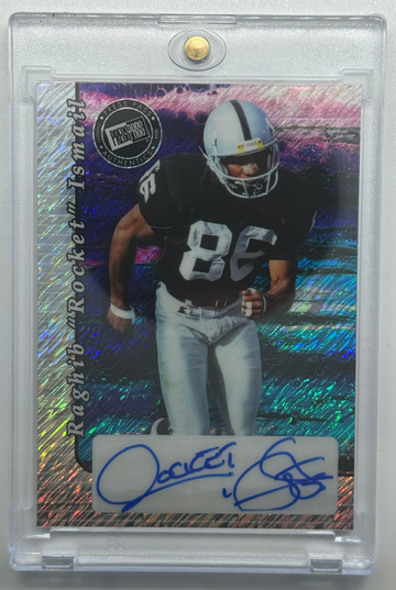 2024 leaf press pass Rahib Rocket Ismail auto # 20A-R11. 2/3