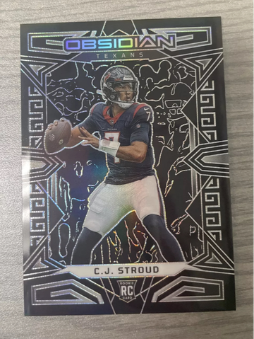 2023 CJ Stroud Obsidian Base Card