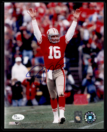 JOE MONTANA AUTOGRAPH PHOTO AUTO SIGNED 8X10 JSA COA