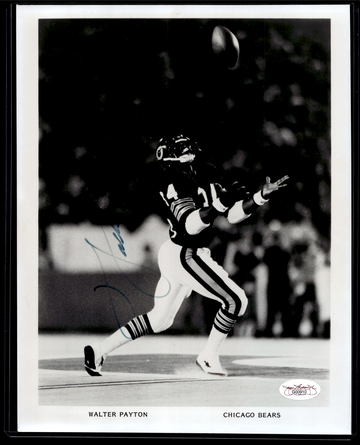 WALTER PAYTON AUTOGRAPH PHOTO AUTO SIGNED 8X10 JSA COA