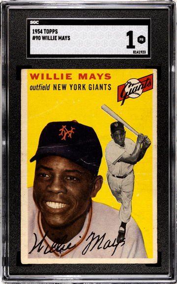 1954 TOPPS WILLIE MAYS SGC 1