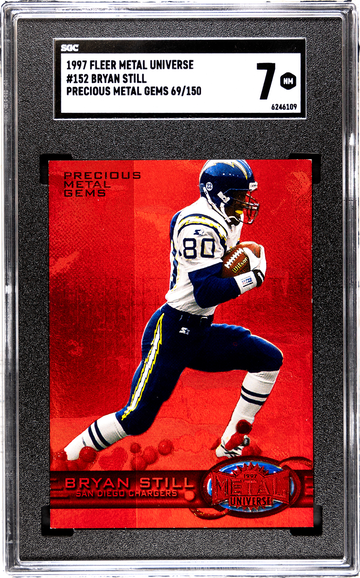 1997 FLEER METAL UNIVERSE BRYAN STILL PRECIOUS METALS GEMS PMG SGC 7