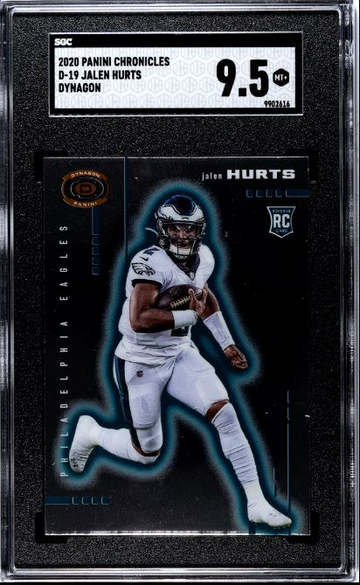 2020 PANINI CHRONICLES DYNAGON JALEN HURTS SGC 9.5