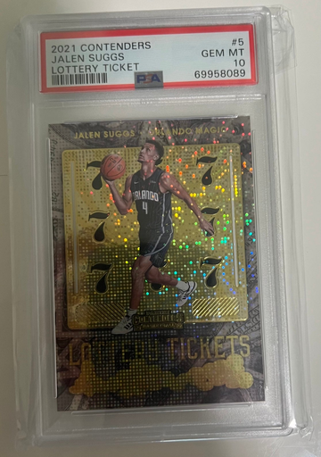 2021 Contenders Lottery Ticket Jalen Suggs RC PSA10