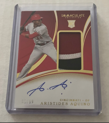 2020 Panini Immaculate Aristides Aquino RPA/99