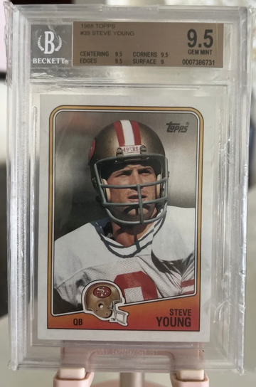 1988 Topps Steve Young BGS9.5