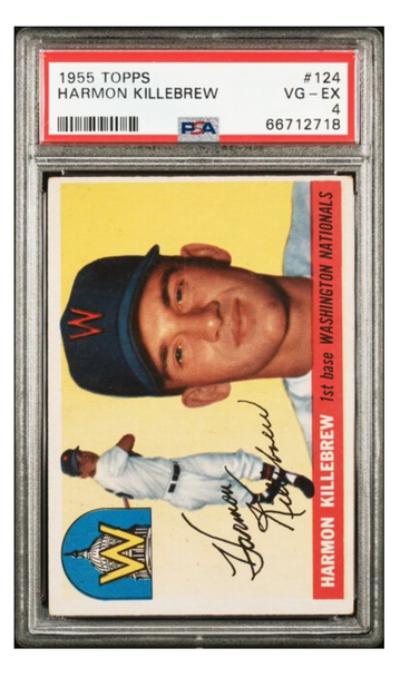 1955 Topps - Harmon Killebrew PSA 4