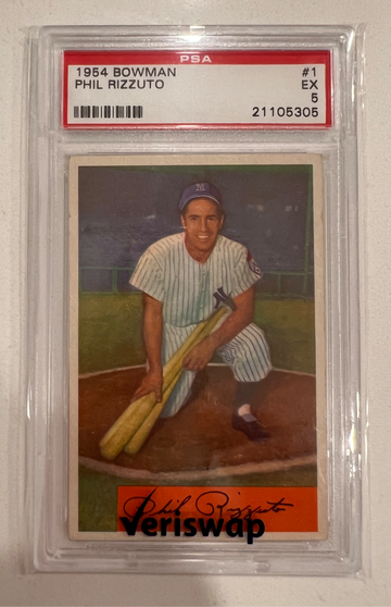 1954 Bowman Phil Rizzuto -PSA 5