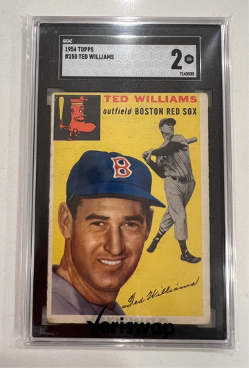 1954 Topps Ted Williams - SGC 2 