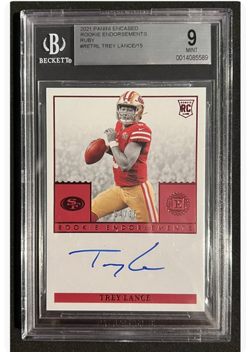 Trey Lance Ruby /15 Auto 