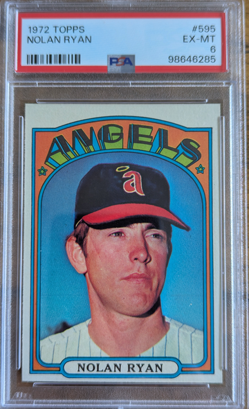 1972 Topps Nolan Ryan PSA 6