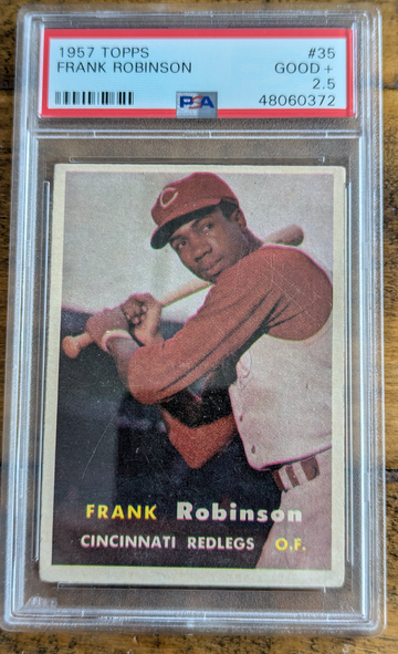 1957 Topps Frank Robinson PSA 2.5