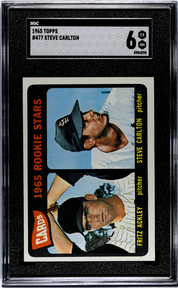 1965 Topps Steve Carlton SGC 6