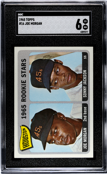1965 Topps Joe Morgan SGC 6