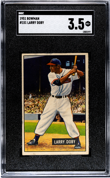 1951 Bowman Larry Doby SGC 3.5