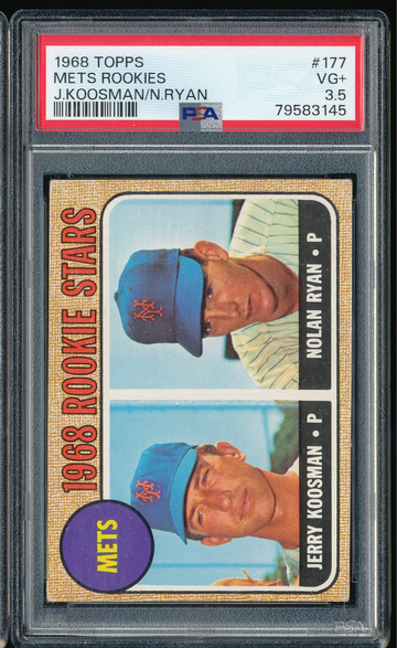 1968 Topps Nolan Ryan RC #177 PSA 3.5