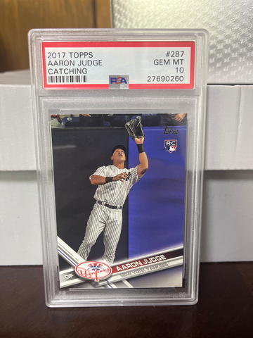 2017 Topps Aaron Judge #287 ROOKIE PSA 10