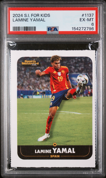 2024 S.I. For Kids Lamine Yamato PSA 6