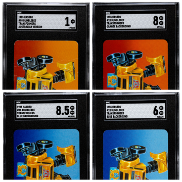 1985 Hasbro Transformers #90 Bumblebee Australian Variant SGC 1 POP 1 NO OTHER GRADED