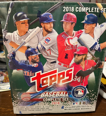 2018 Topps Factory Set Green w/ chrome Rookie relic