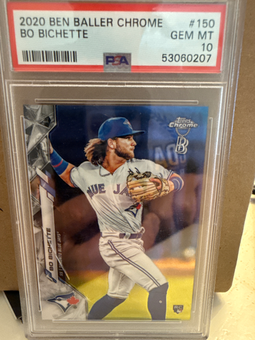 2020 Topps chrome Ben baller Bo Bichette RC