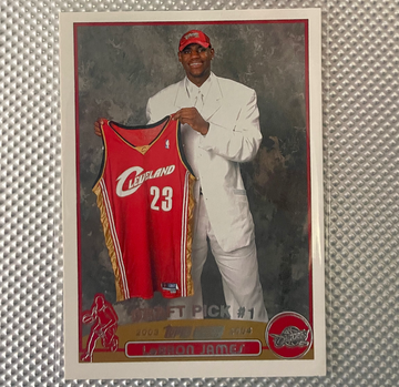 2003 TOPPS LEBRON JAMES (RC) #221