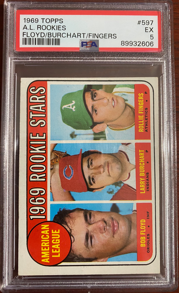 1969 Topps Rollie Fingers PSA 5