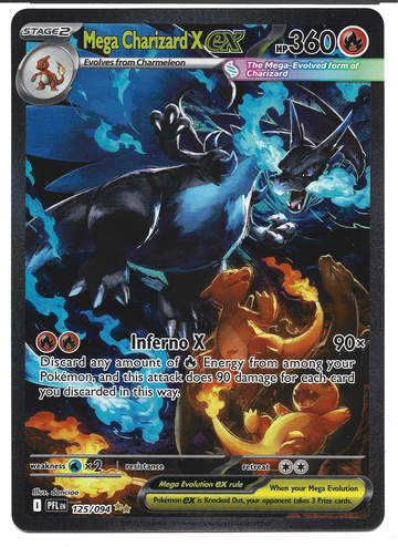Pokemon: Phantasmal Flames Mega Charizard Special Illustration Rare SIR 125/094