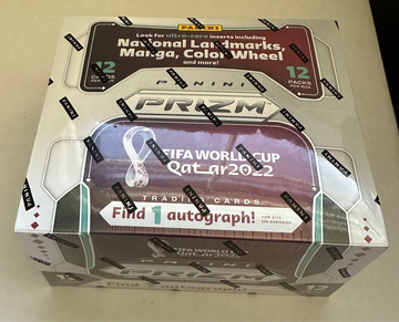 2022 Panini Prizm World Cup Hobby Box Qatar FIFA Factory Sealed