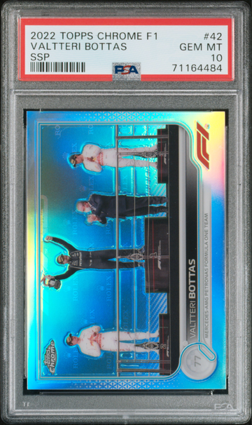2022 Topps Chrome F1 Valtteri Bottas SSP SP IV Image Variation #42