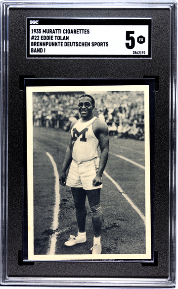 1935 Muratti Cigarettes Eddie Tolan #22 Brennpunkte Deutschen Sports Band I