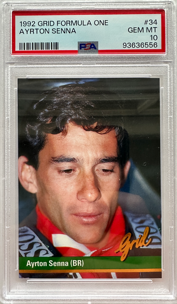 1992 Grid Formula 1 Ayrton Senna F1 #34 McLaren
