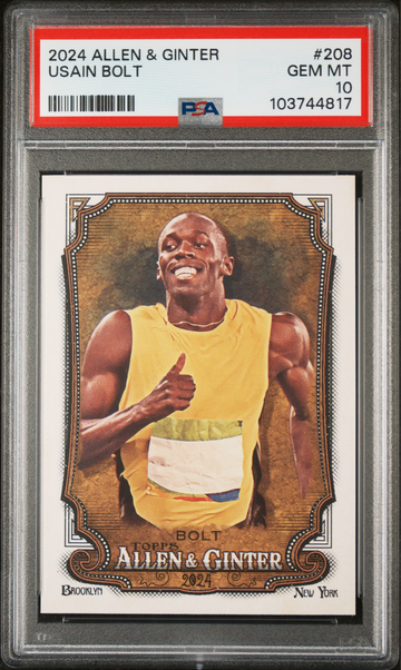2024 Topps Allen & Ginter Usain Bolt Track & Field #208 PSA 10 